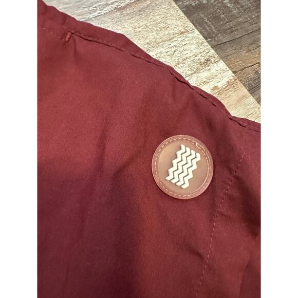 ASOS Topman swim shorts in maroon size Large - Picture 3 of 6